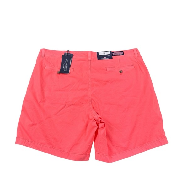 Vineyard Vines Pink 7" Men's Island Cotton Short Size 38 NWT - Picture 2 of 5